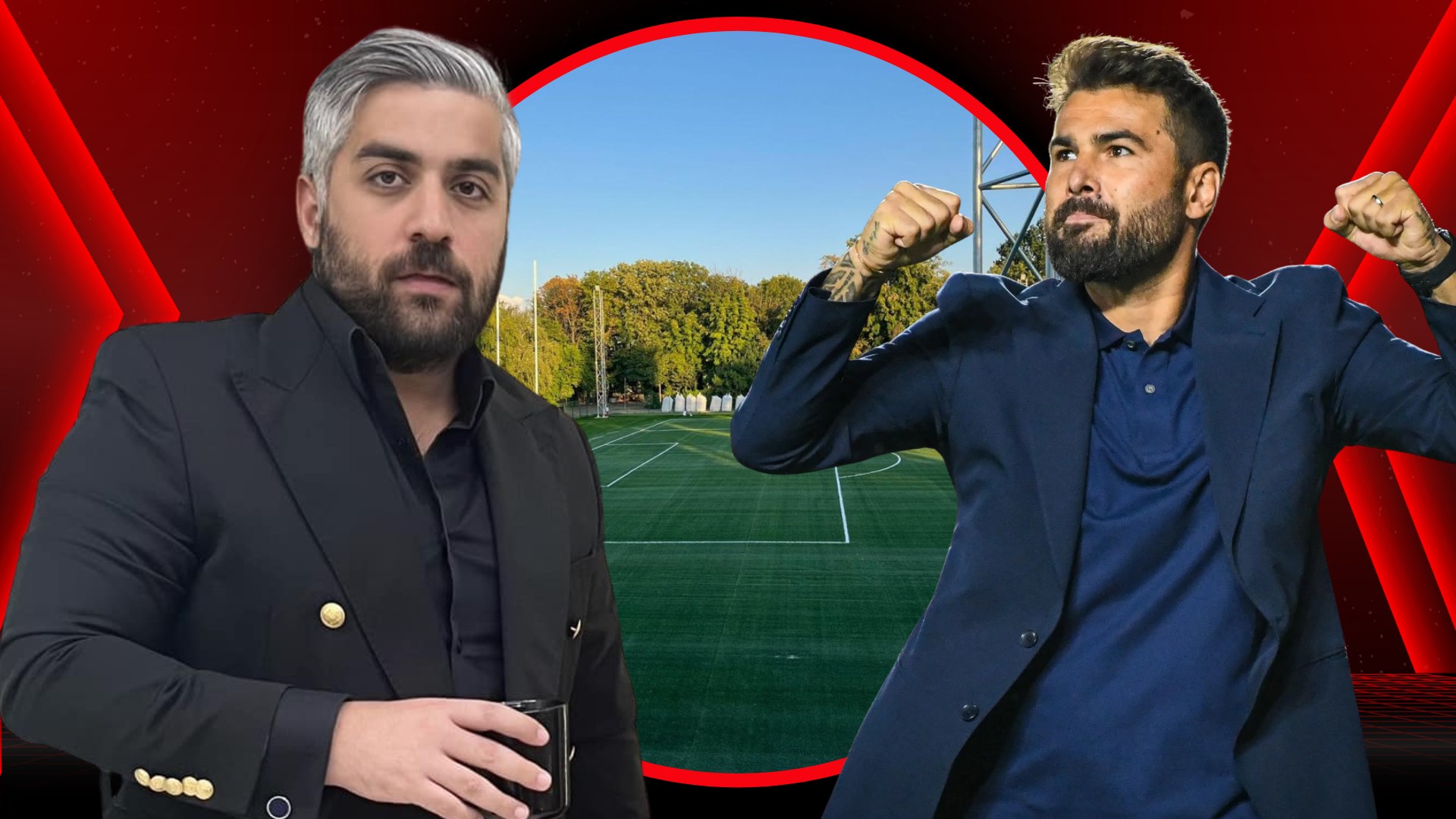 Dr. Yazan Aq. și Adrian Mutu — proiectul Academiei de Fotbal Adrian Mutu
