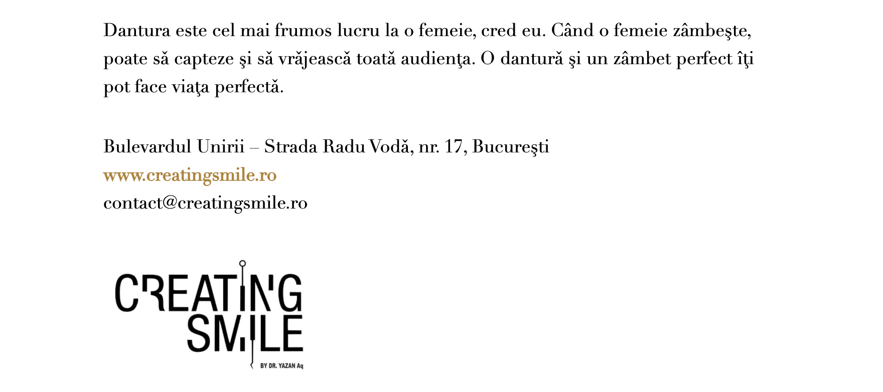 Apariție media Dr. Yazan Aq.