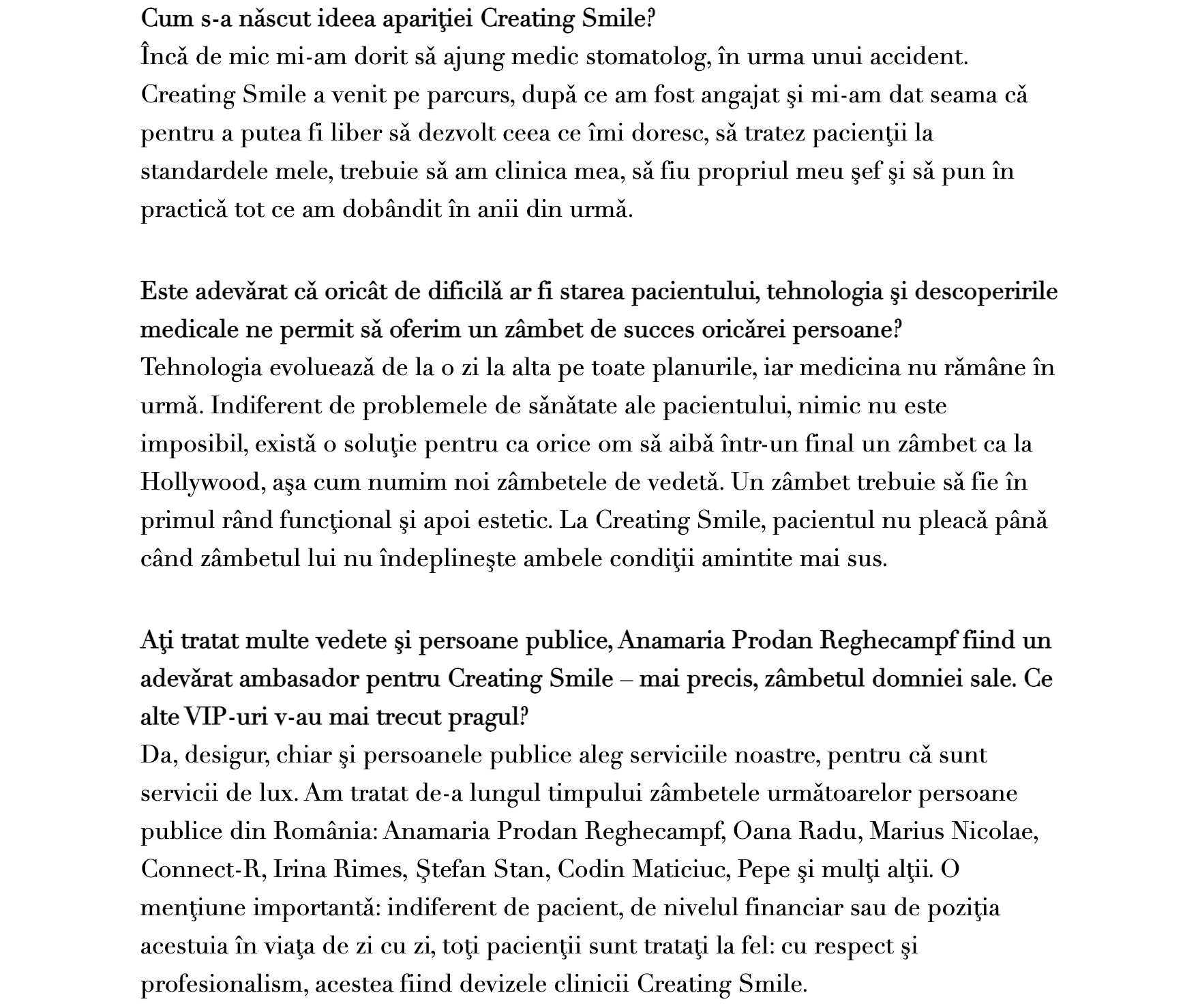 Apariție media Dr. Yazan Aq.